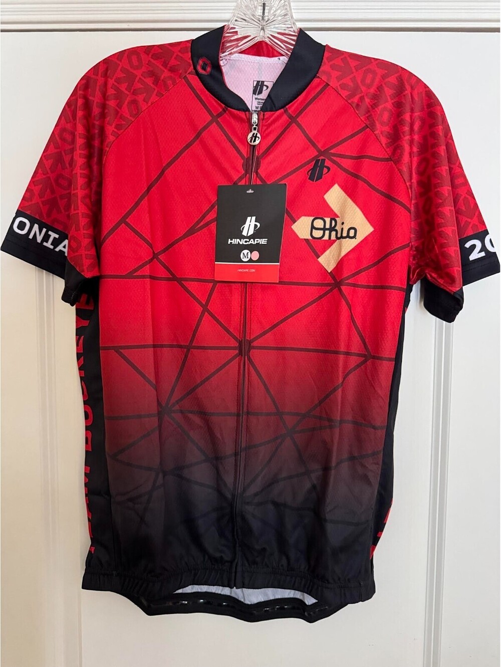 Women’s Hincapie Cycling Jersey, Ohio “Together We Are Legendary”, Size M, NEW